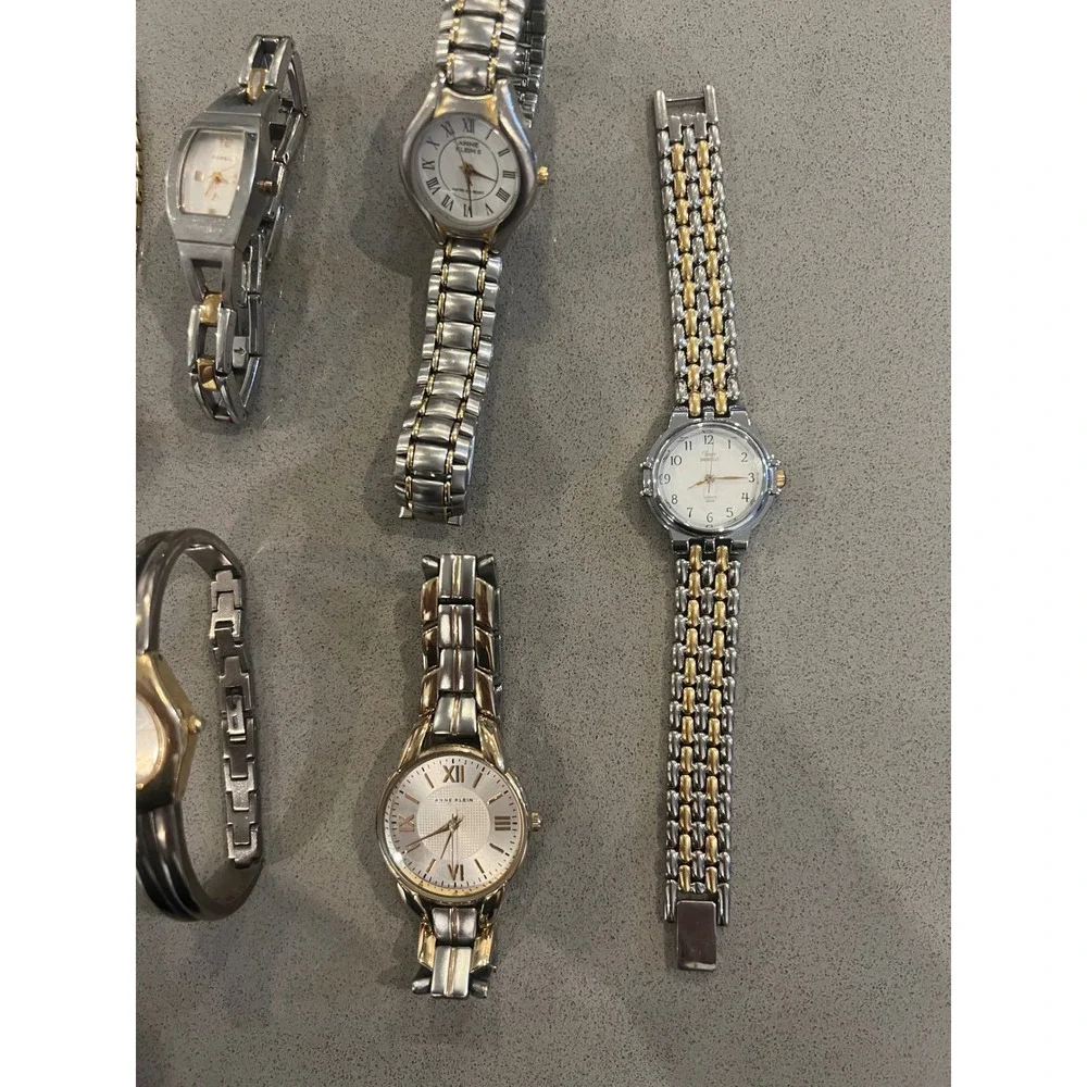 Anne Klein &‎ Other Womens Quartz Analog Fashion Watches Bundle Lot